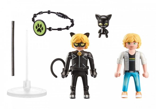 Miraculous Figuren Set Adrien und Cat Noir