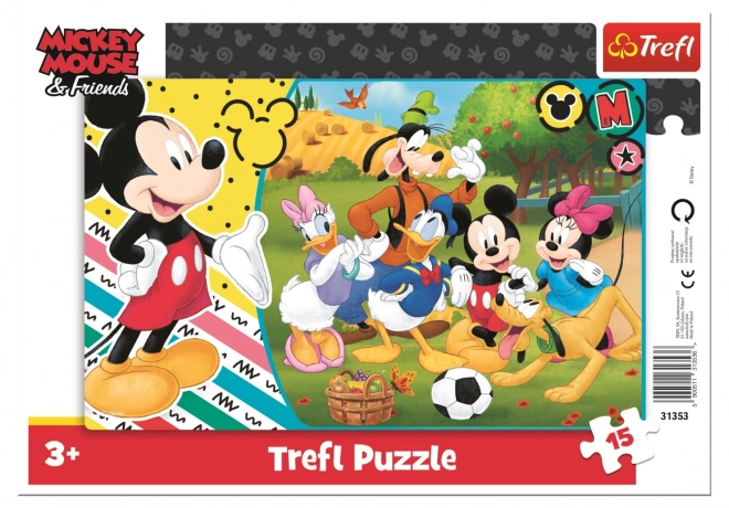 Mickey Mouse Landpuzzle