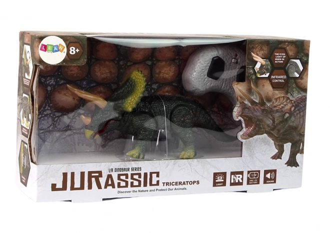 Ferngesteuerter Triceratops Dinosaurier Spielzeug