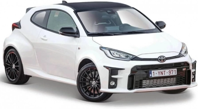 Metallmodell Toyota Yaris 2021 Weiß