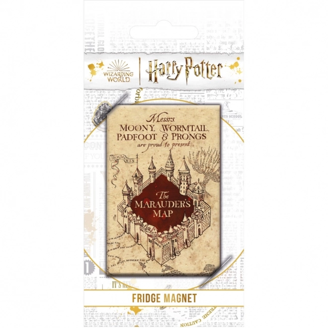 Magnet Harry Potter Karte des Rumtreibers