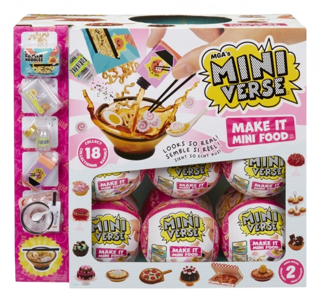 MGA Miniverse Mini Food Snack Serie 2B