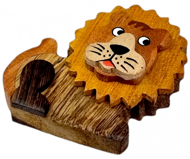 Großer Holzmagnet Löwe von 2Kids Toys