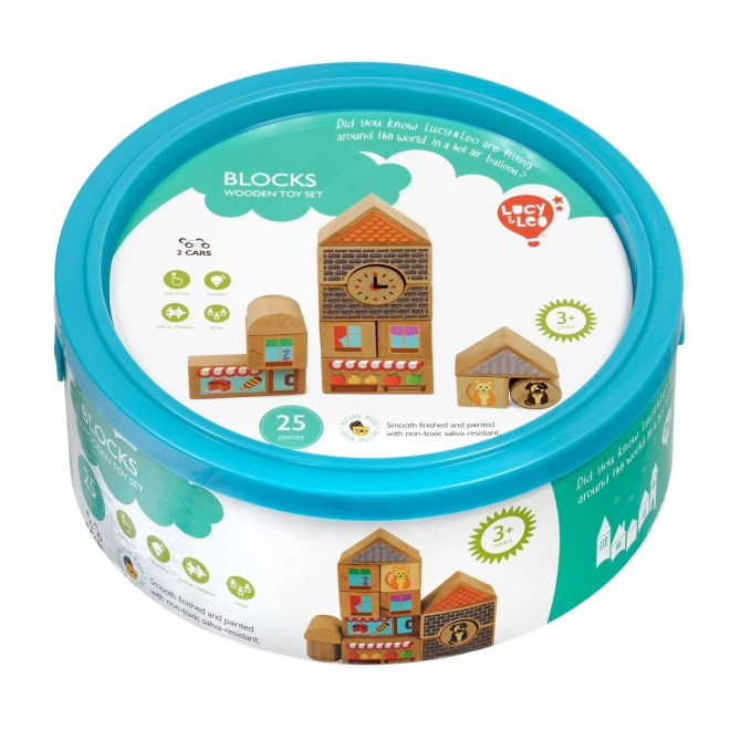 Praktische Verpackung mit Deckel und Griff