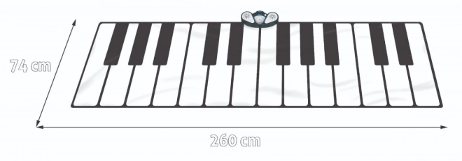 Große Musikalische Keyboard-Matte für Kinder