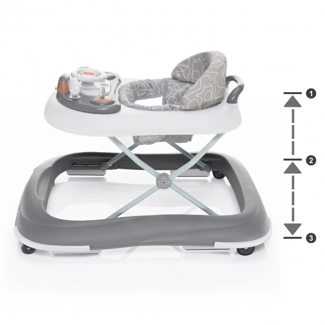 Babywalker von Fiesta, Grau/Weiß