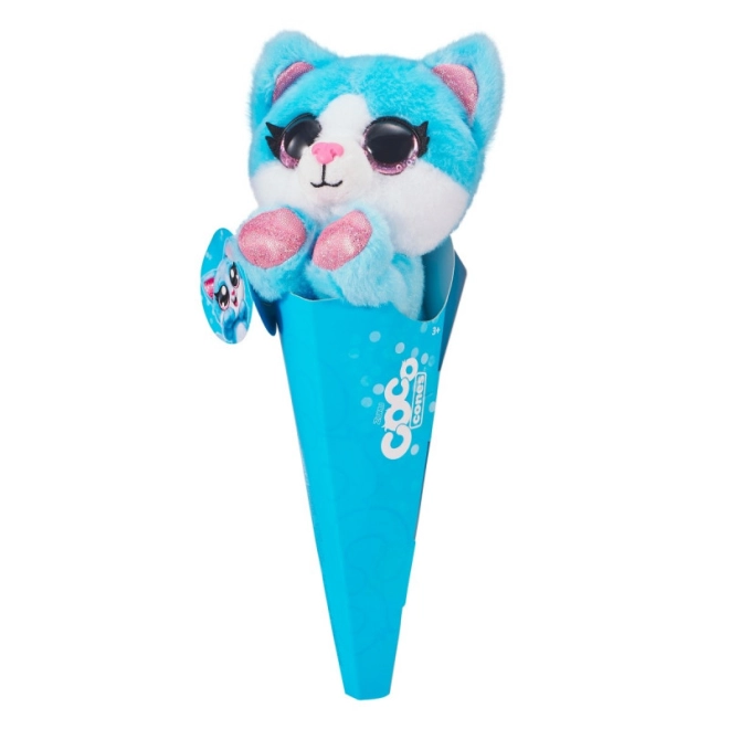 Bunte Maskottchen im Kegel