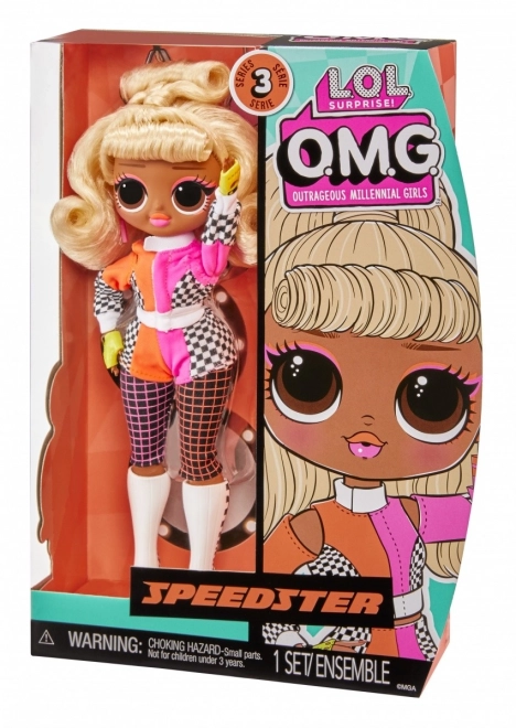 L.O.L. Surprise OMG Serie 3 - Speedster Puppe