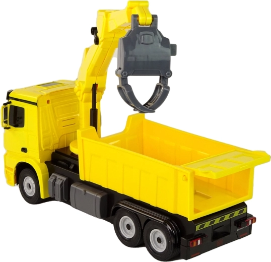 Funktionaler Greifer für Bauspiele