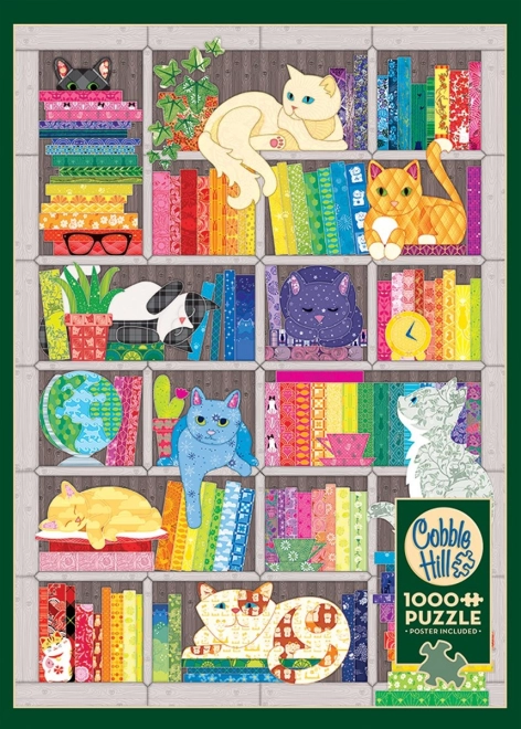 Puzzle Vyšíckteppich Regenbogenkatzen 1000 Teile