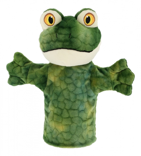 Keel Toys ökologische Handpuppe Frosch