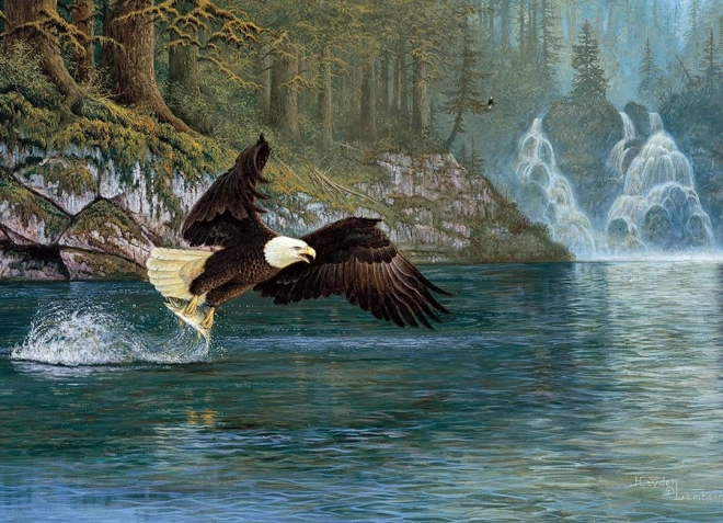 Puzzle Angeln im Flug 1000 Teile