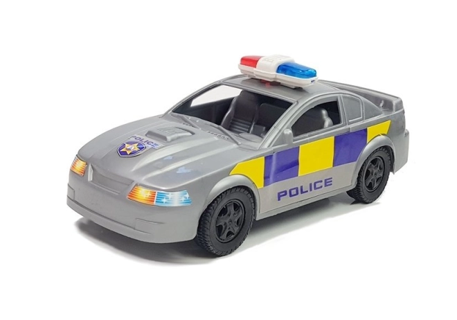 Detailreich gestaltetes Polizeifahrzeug
