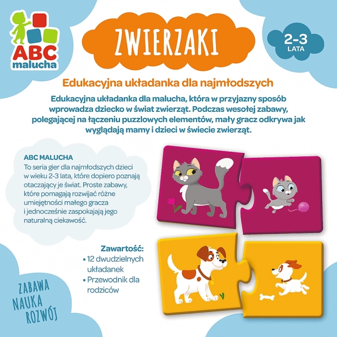 Edukatives Spiel Tiere – ABC des Kleinkinds Trefl