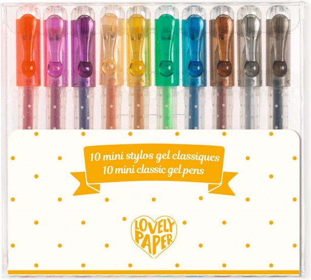 DJECO Set 10 Mini-Gelstifte