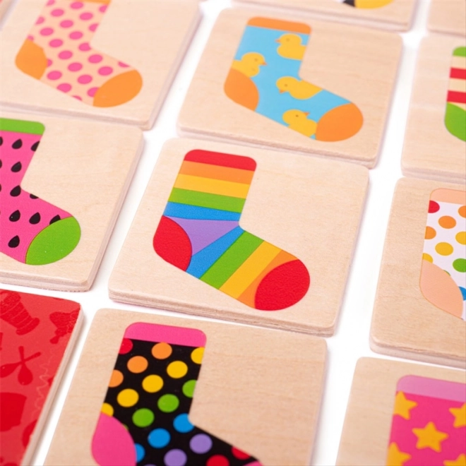 Bigjigs Toys Socken-Memo-Spiel