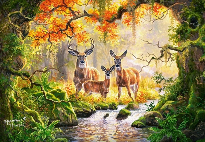 Royal Family Puzzle Waldtiere