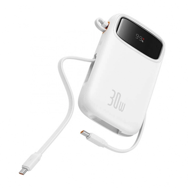 Tragbare Powerbank Baseus QPow 2 in Weiß