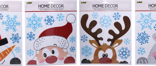 Weihnachtliche Dekoration für Wand oder Fenster