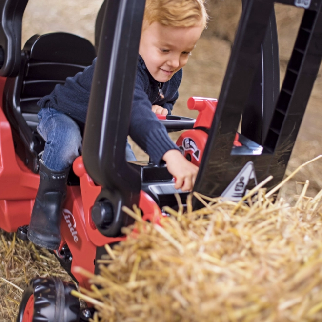 Kinder Gabelstapler Linde Forklift mit Pedalen