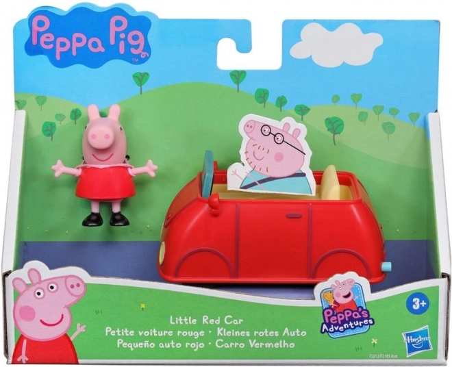 Peppa Wutz: Rotes Spielauto mit Figur