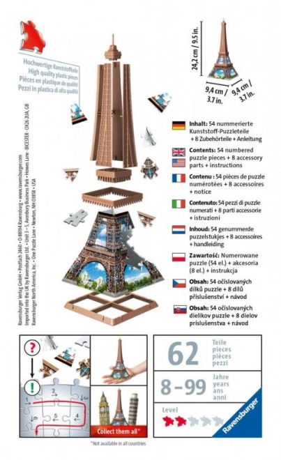 Ravensburger 3D Puzzle Mini Eiffelturm