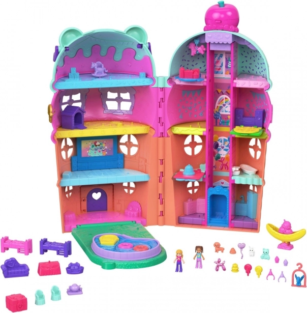 Polly Pocket Eisiges Häuschen mit Pool