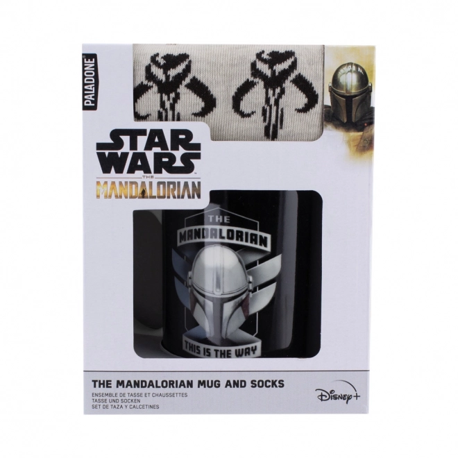 Mandalorian Geschenkset: Tasse und Socken