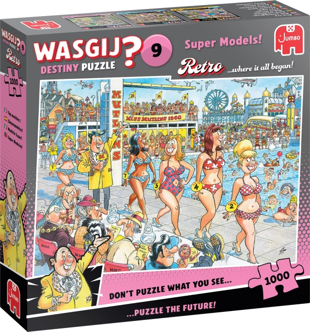 Wasgij Destiny 9: Supermodellpuzzle 1000 Teile