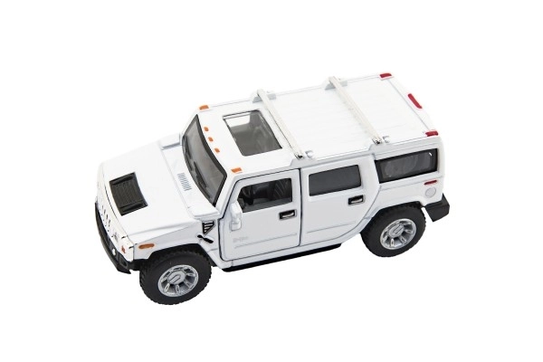 Kinsmart Hummer H2 SUV Metall/Plastik Rückzug 12 cm, 4 Farben im Box