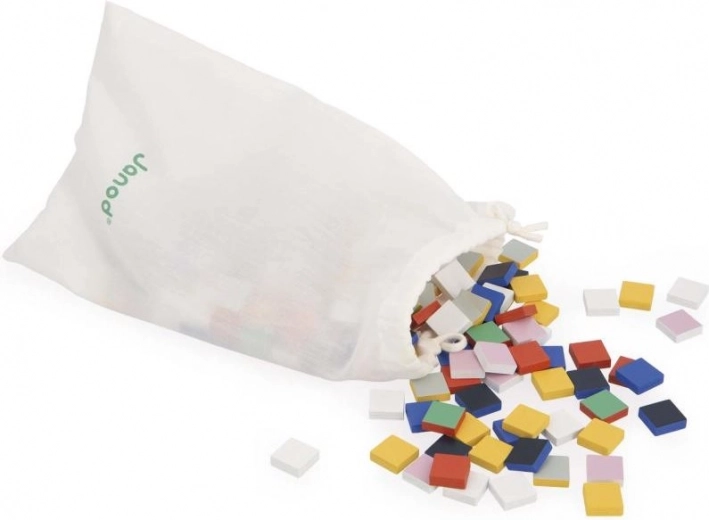 200 farbige Plättchen für Pixelbilder