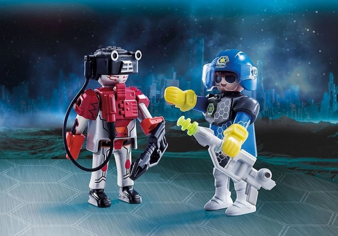 Playmobil Weltraumpolizist und Weltraumräuber