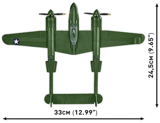 Konstruktionsset Lockheed P-38 Lightning