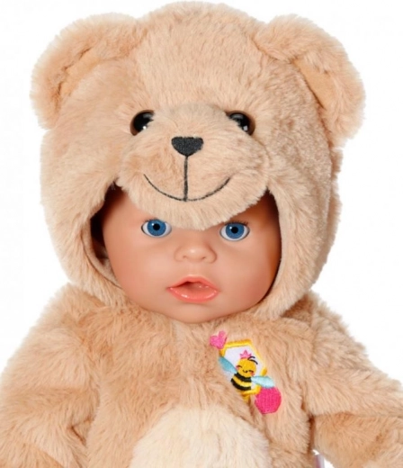 Kapuze mit Bärchen und niedlichen Details