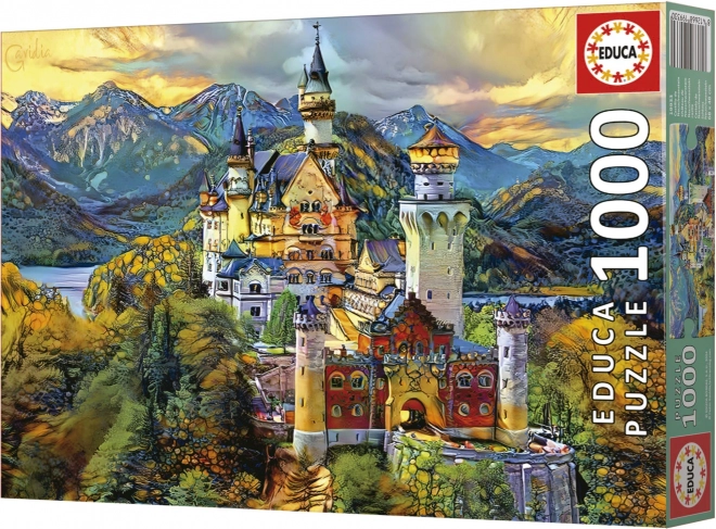 Educa Puzzle Schloss Neuschwanstein 1000 Teile