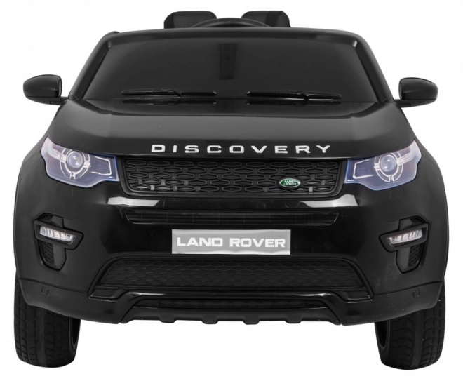 Land Rover Discovery für Kinder schwarz + Fernsteuerung + 5-Punkt-Sicherheitsgurte + Sitzverstellung + EVA + MP3 LED