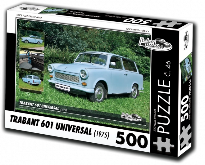 Retro Autos Puzzle Trabant 601 Universal 500 Teile