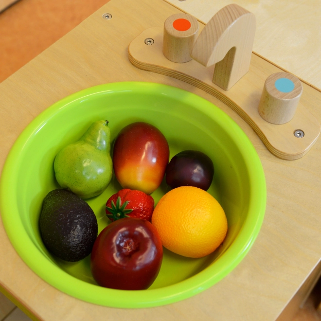 Realistische Obstküche Set für Kinder - 10-teilig