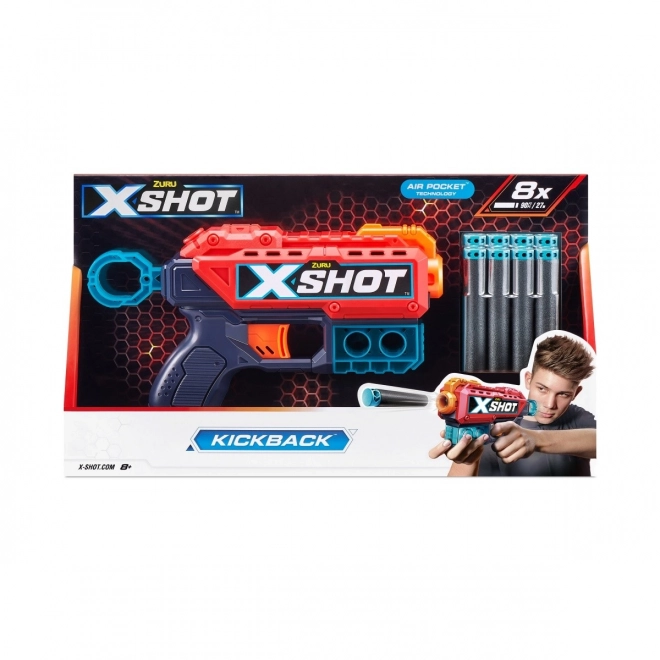 X-Shot Excel Kickback Blaster 8 Pfeile