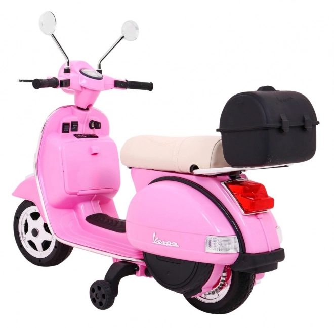 Elektrischer Kinderroller Vespa Rosa