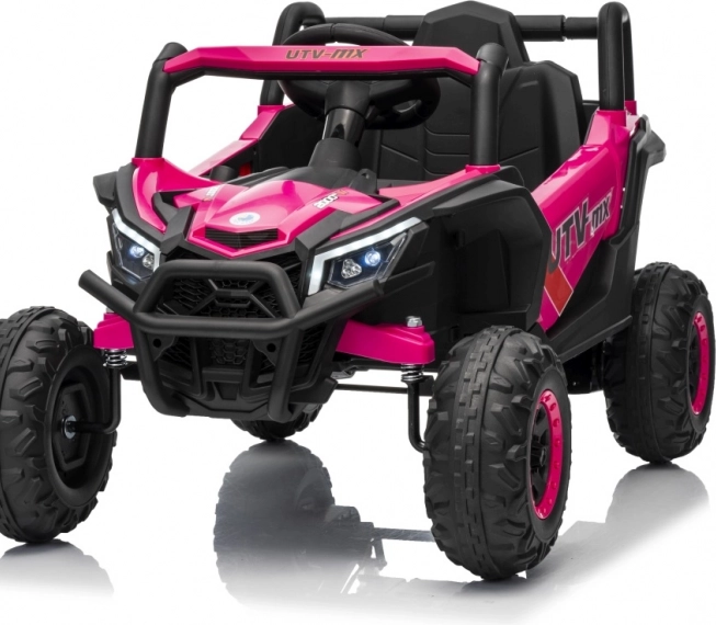 Kinder-Elektroauto Buggy Madman UTV-MX rosa