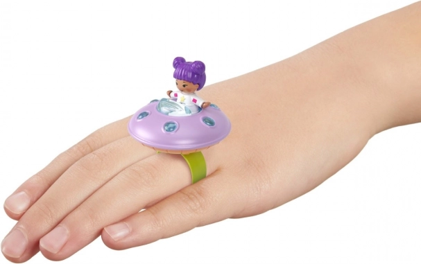 Polly Pocket Set mit Ring, Stern