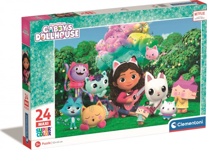 Maxi Puzzle 24 Teile Gabby's Dollhouse