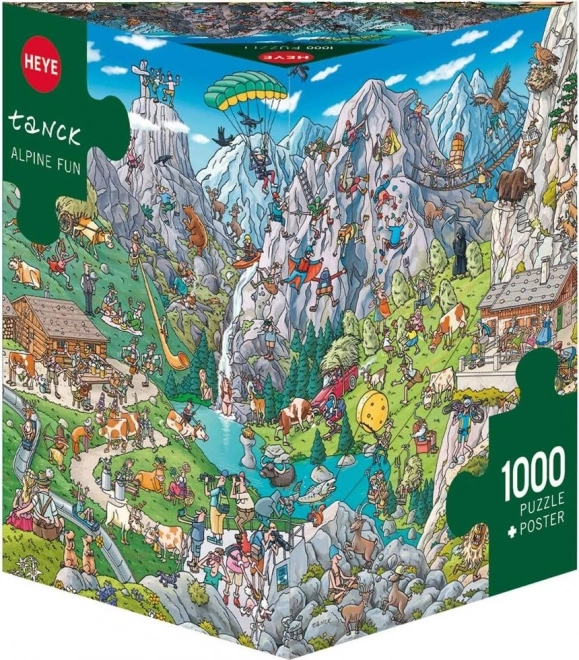 Heye Puzzle Alpenhumor 1000 Teile