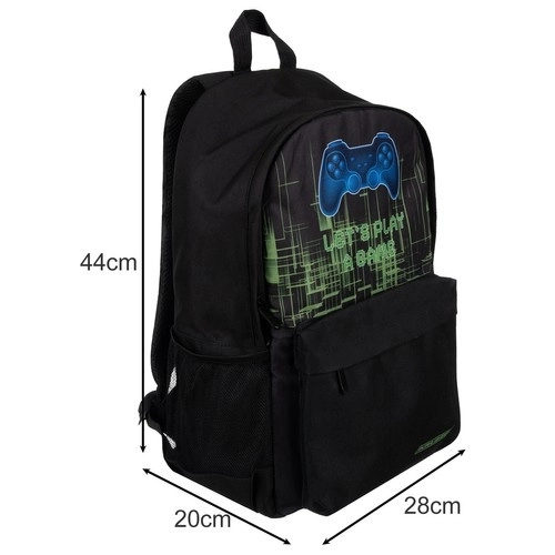 Kruzzel Schulrucksack 22L mit Turnbeutel