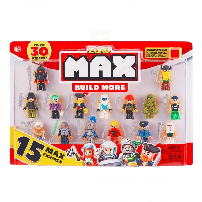 Set mit 15 Figuren Max Build