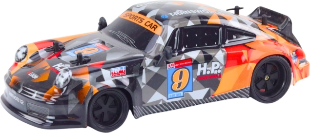 RC-Auto mit Fernsteuerung 1:18 Gummidrift-Räder orange