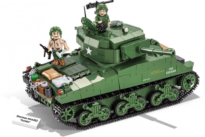 Cobi Konstruktionsset Sherman Panzer M4A3E2 Cobra King