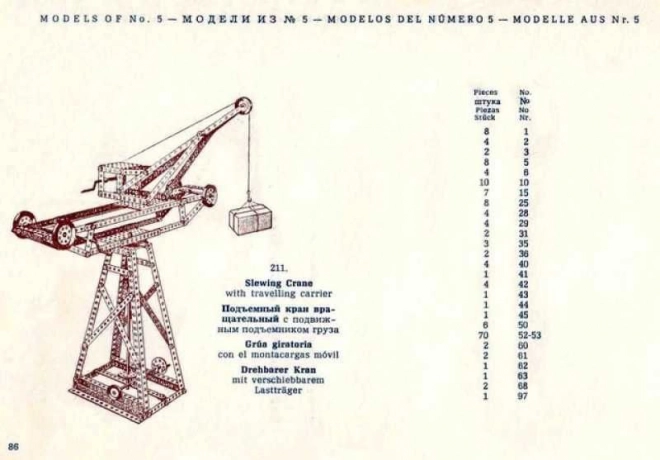 Merkur Classic Konstruktionsset 141 Modelle