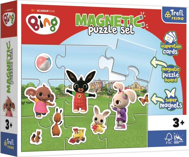 Magnetische Puzzle-Set Der Unterhaltsame Welt Von Bing